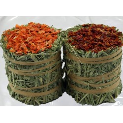 HOBBY FIRST HENO  CON TOPPING DE ZANAHORIA Y PIMIENTO