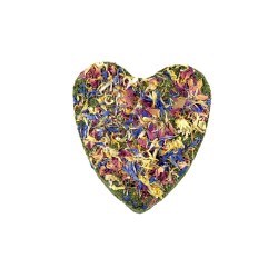 CORAZON GIGANTE CON FLORES TASTYS NATUR HOLZ