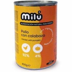 MILU PERRO POLLO - CALABAZA