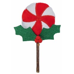 PIRULETA DE NAVIDAD CON PALO DE MATATABI