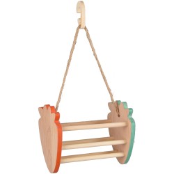 PORTA HENO DE MADERA COLGANTE