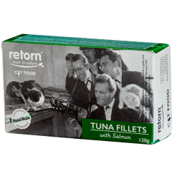 RETORN GATO LATA ATUN CON SALMON 12O GR
