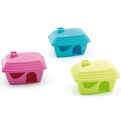 CASETA HAMSTER PLASTICO